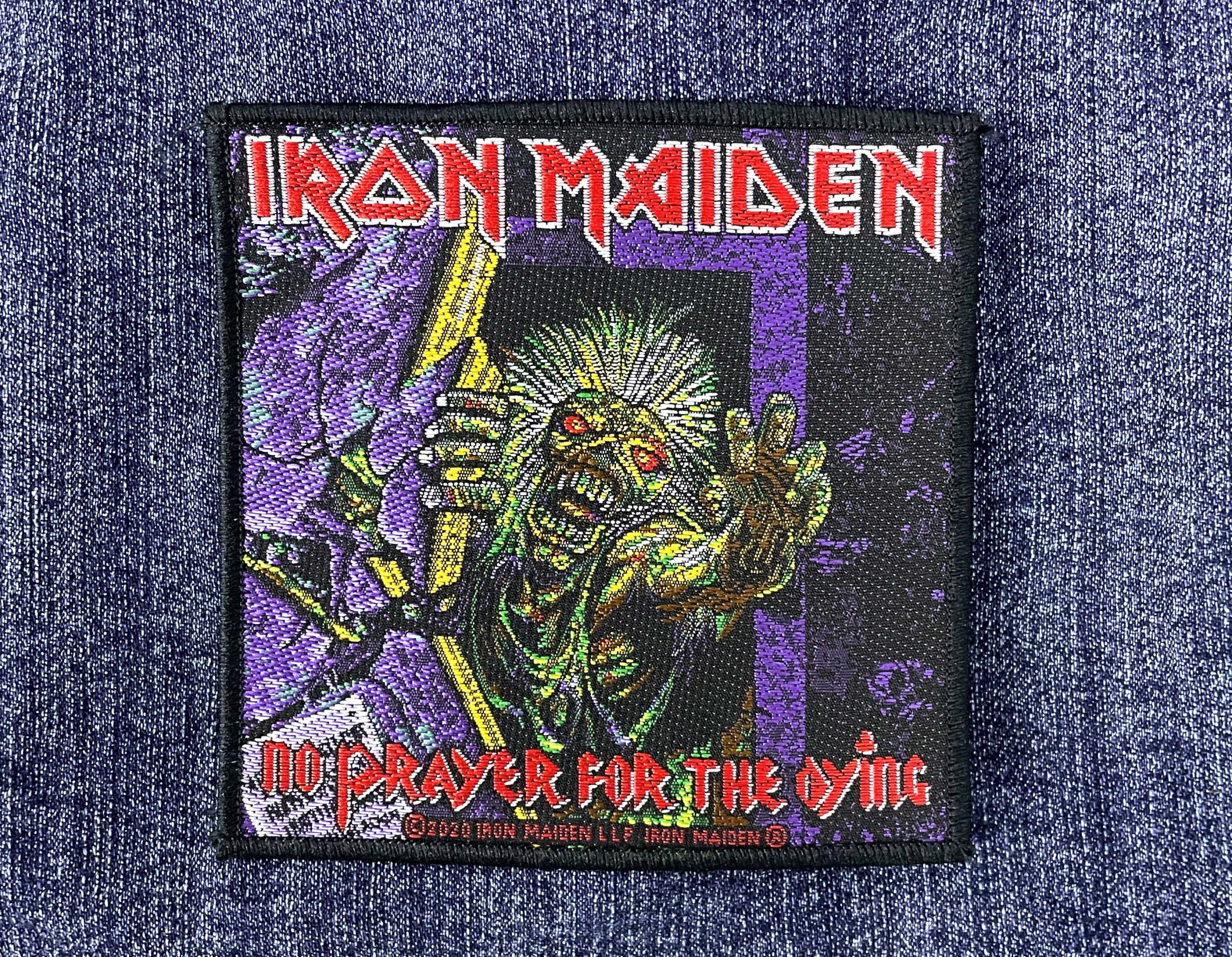 Iron Maiden No Prayer For The Dying Sew On Patch Vancouver Rock Shop