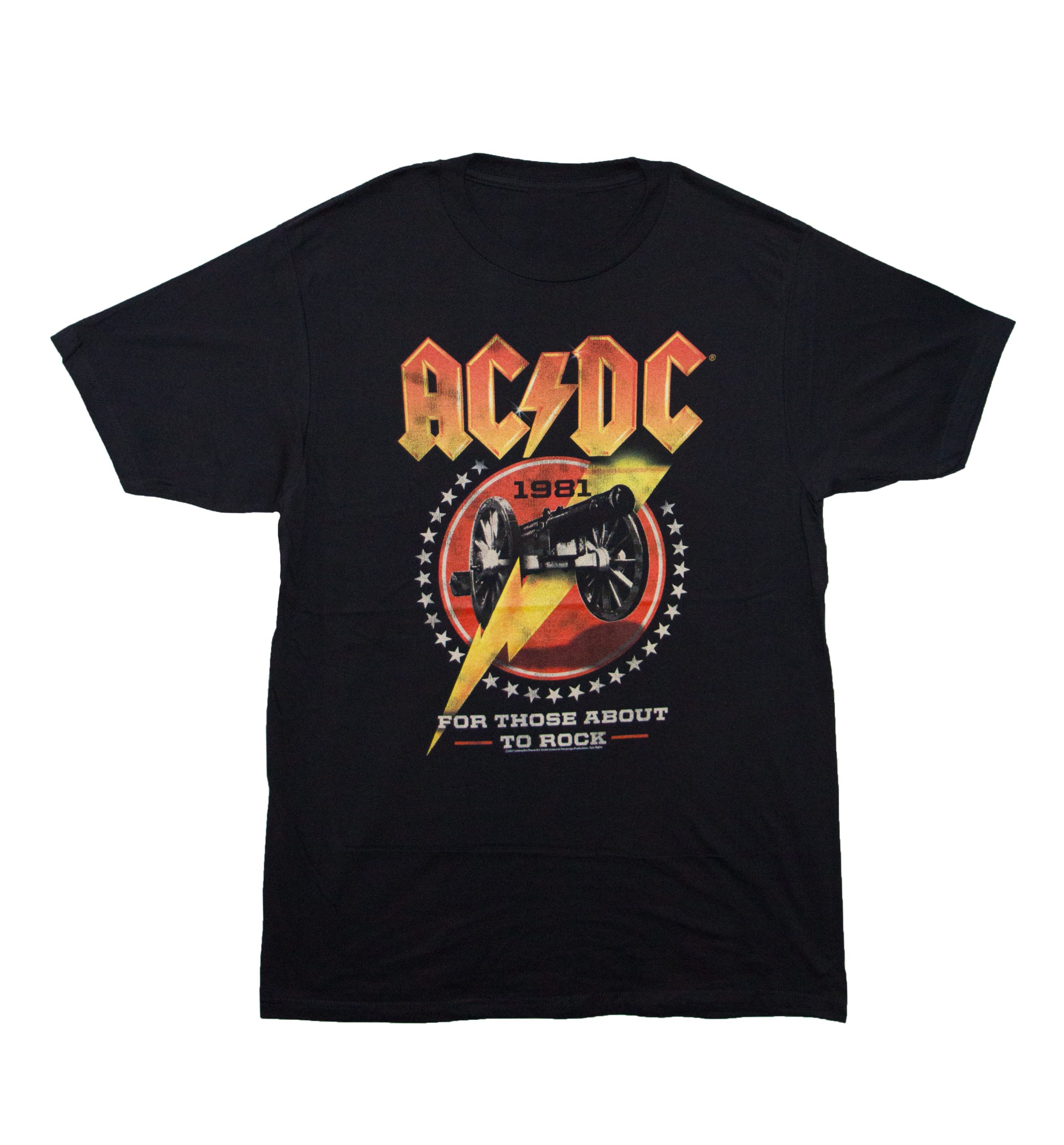 AC/DC - Cannon Lightning 1981 - BLK - Vancouver Rock Shop