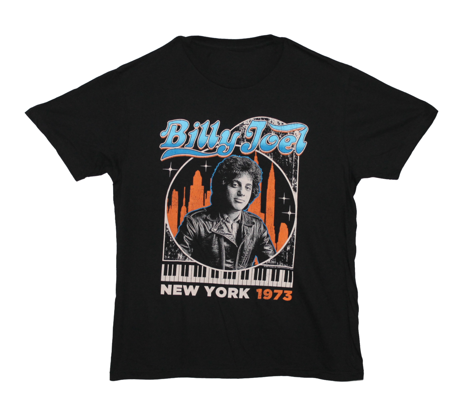 Billy Joel New York 1973 Black Vancouver Rock Shop
