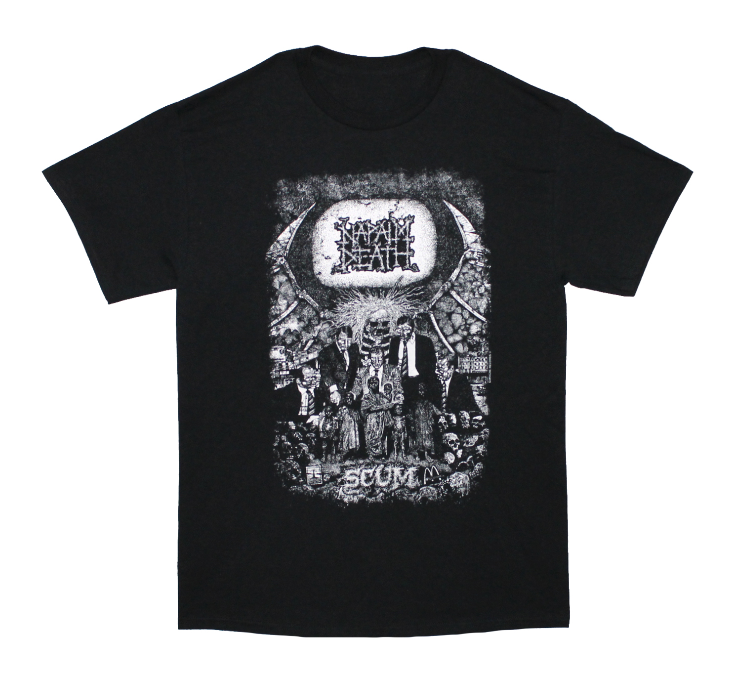 Napalm Death Scum Vintage - Black - Vancouver Rock Shop