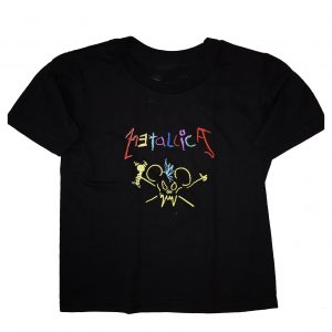Metallica Crayon Drawing Toddler Tee