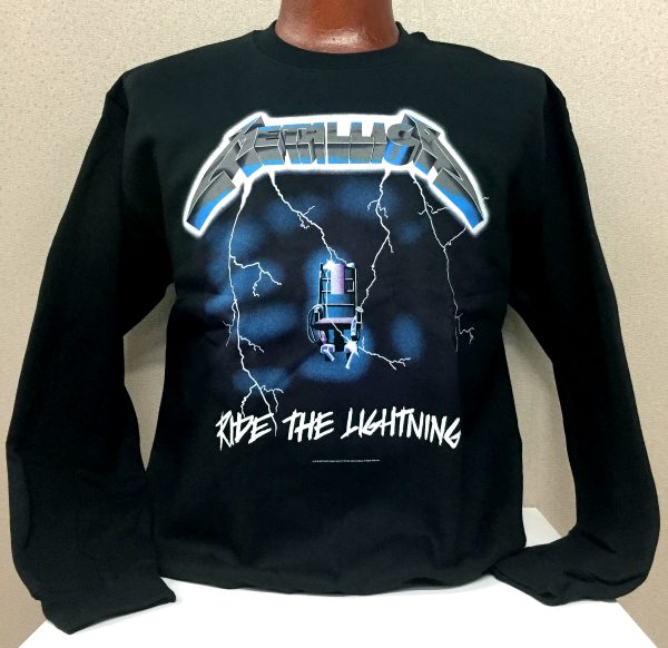 Ride the lightning sweatshirt online