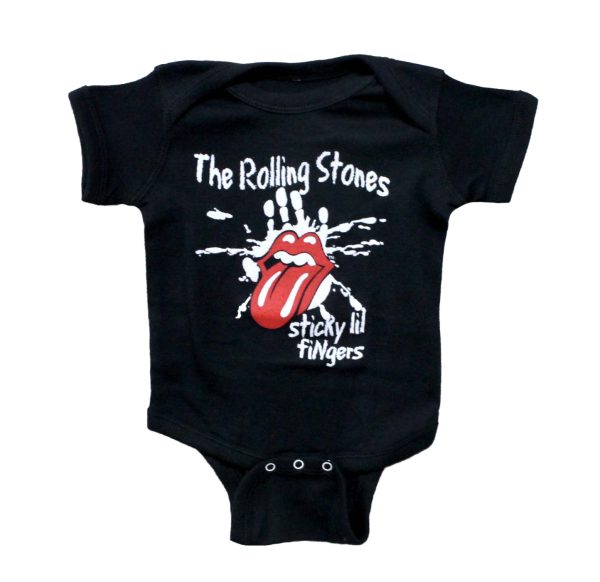 Rolling Stones Sticky Lil Fingers Onesie