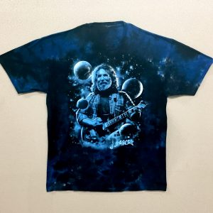 Grateful Dead Jerry Garcia in Space on Blue/Black Tye Dye