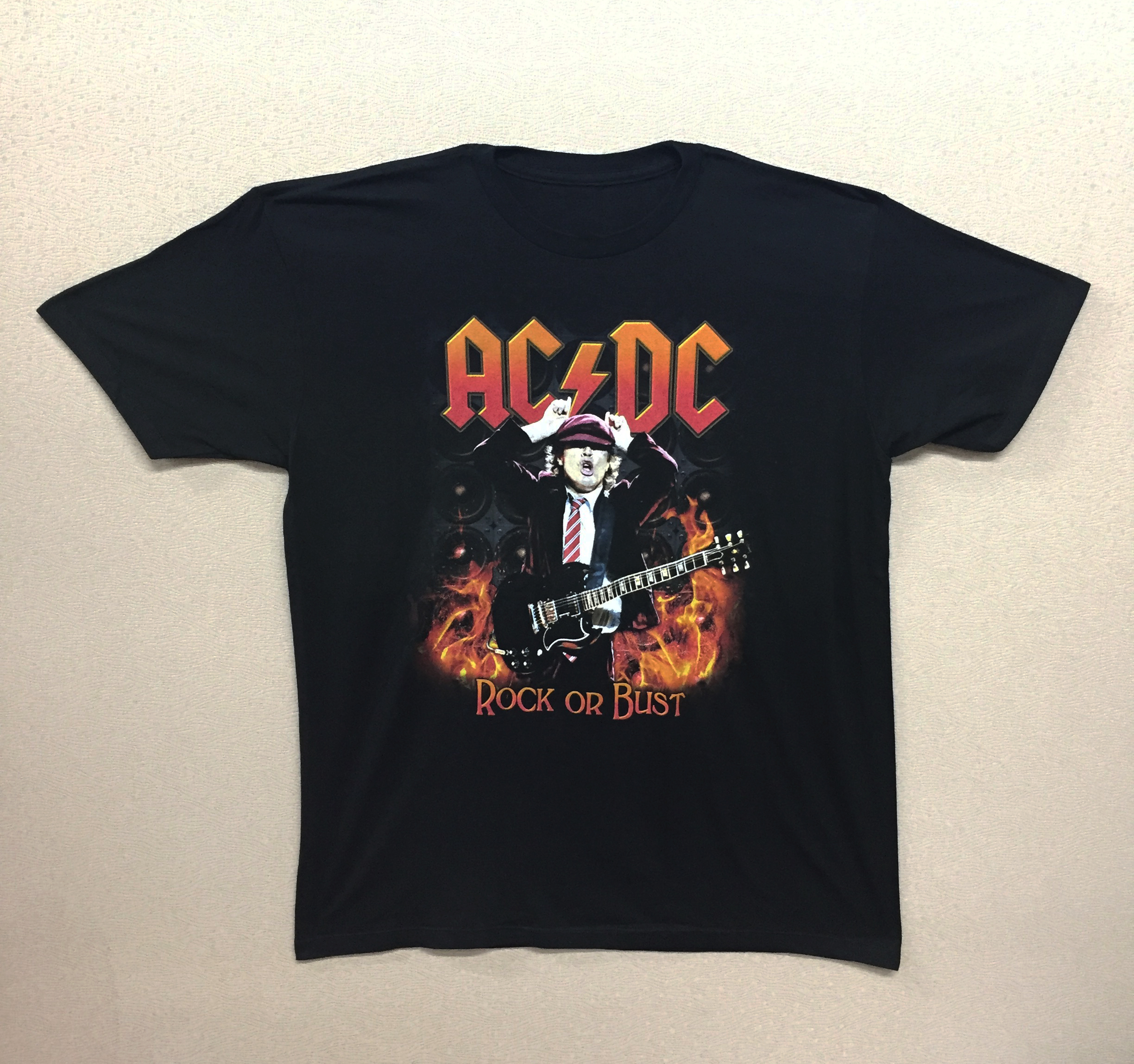 AC/DC Rock Or Bust Mens T- Shirt (XX-Large)