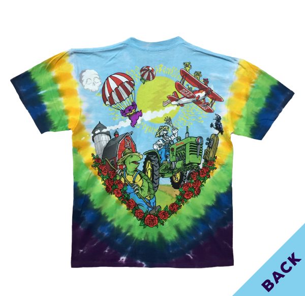 Grateful Dead Biplane Bears - Tye-Dye - Image 2