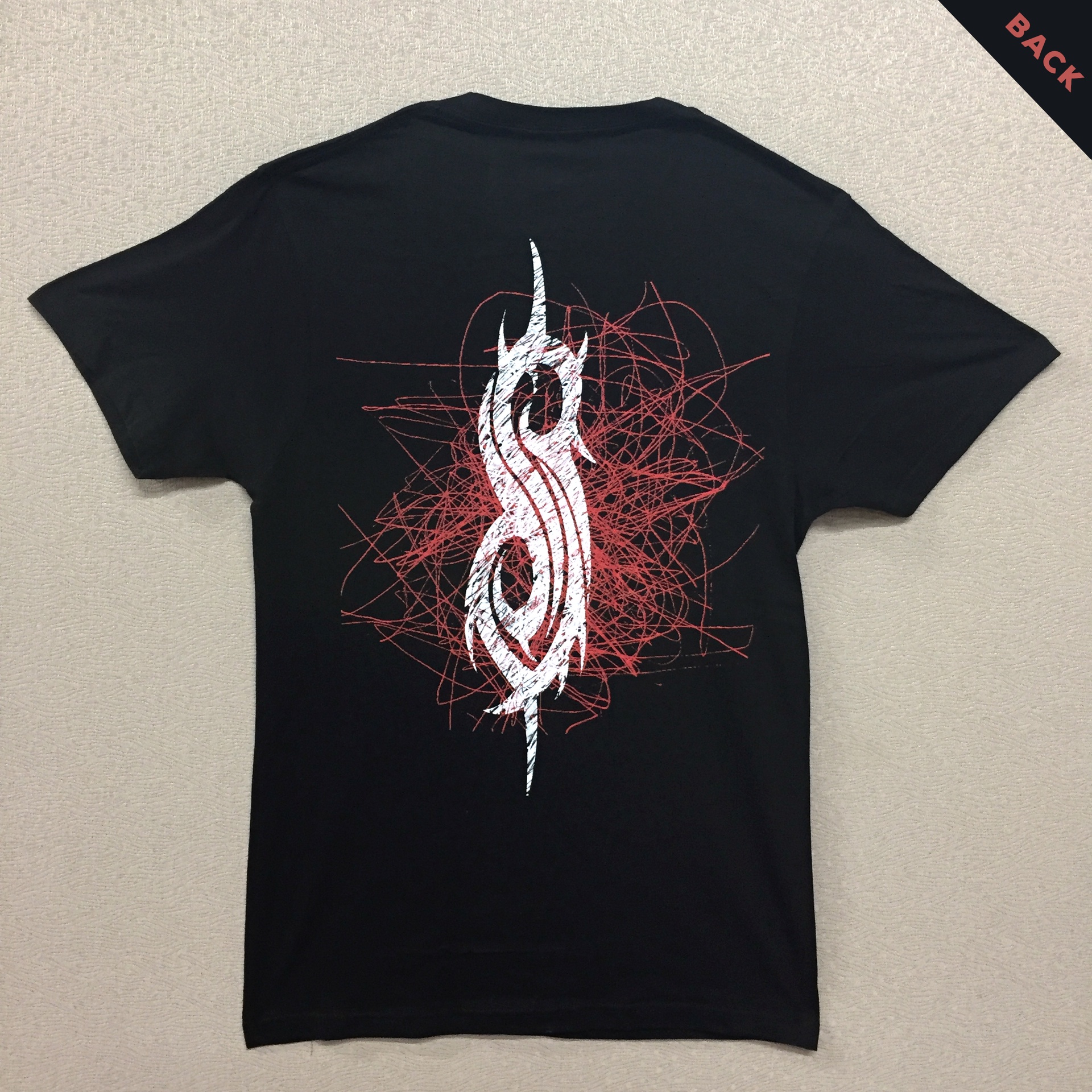 Slipknot Logo Red And White Vancouver Rock Shop