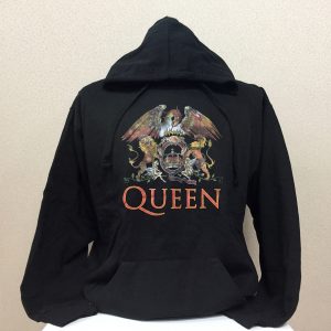 Queen Logo Pullover Hoodie