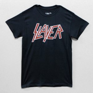 Slayer Logo Font White Outline