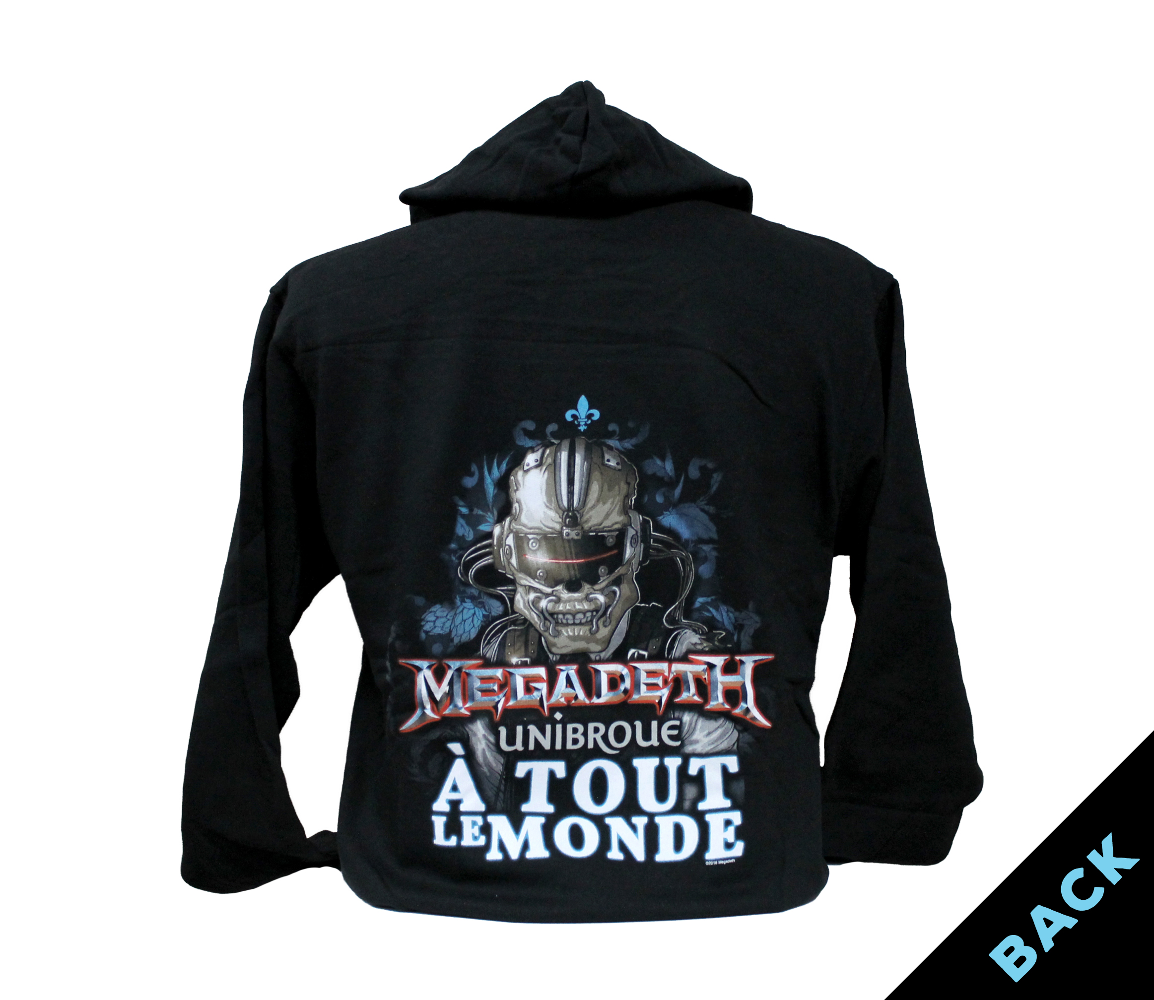 Megadeth zip up hoodie hot sale