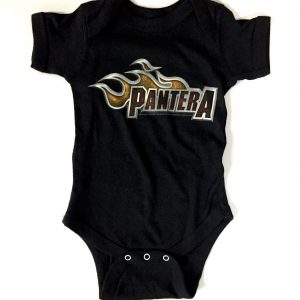 Pantera Fire Logo Onesie