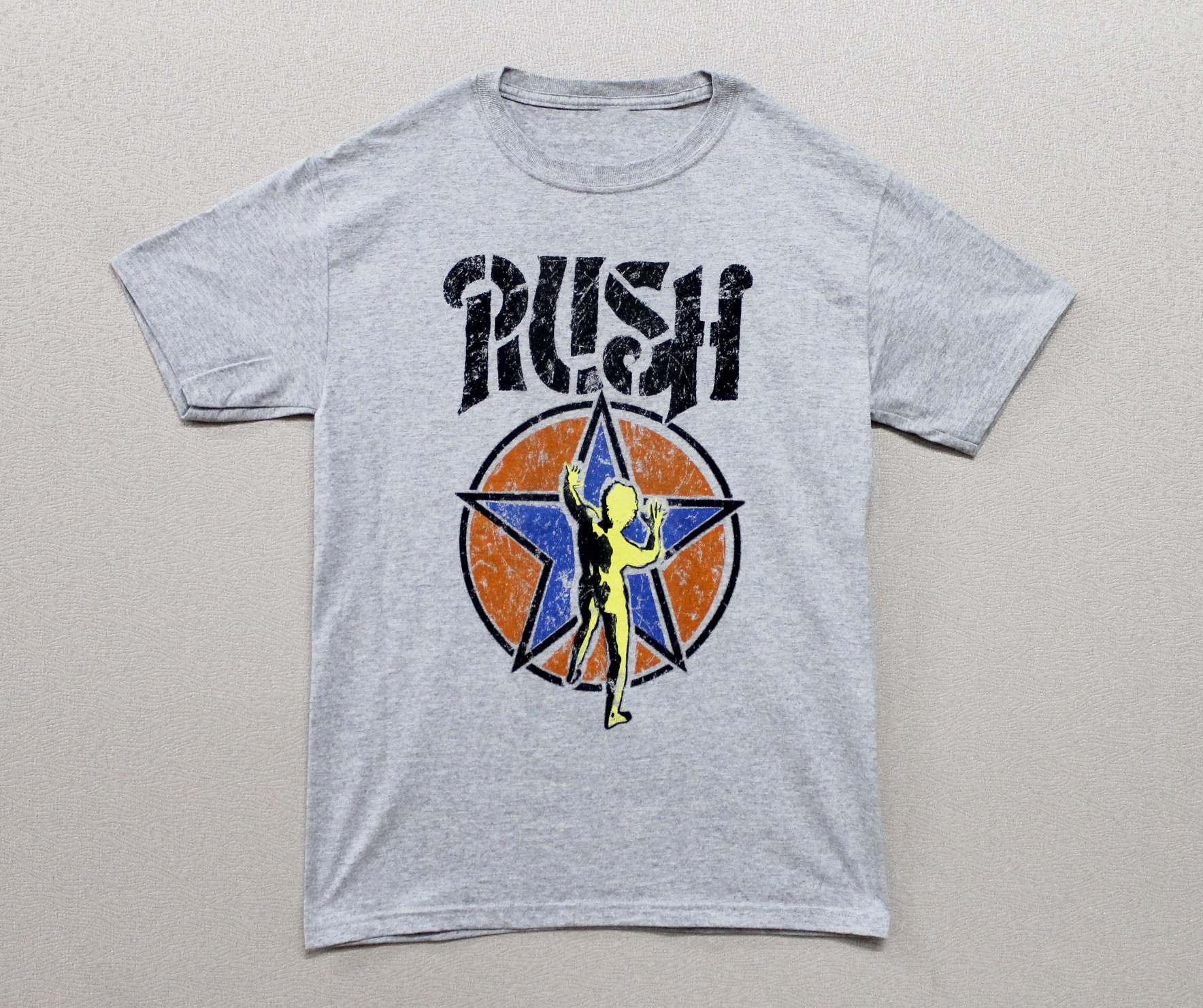 rush starman t shirt