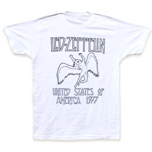 Led Zeppelin US Tour 77 - White