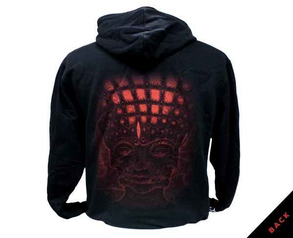 Tool Red Face Zip-up Hoodie - Black - Image 3