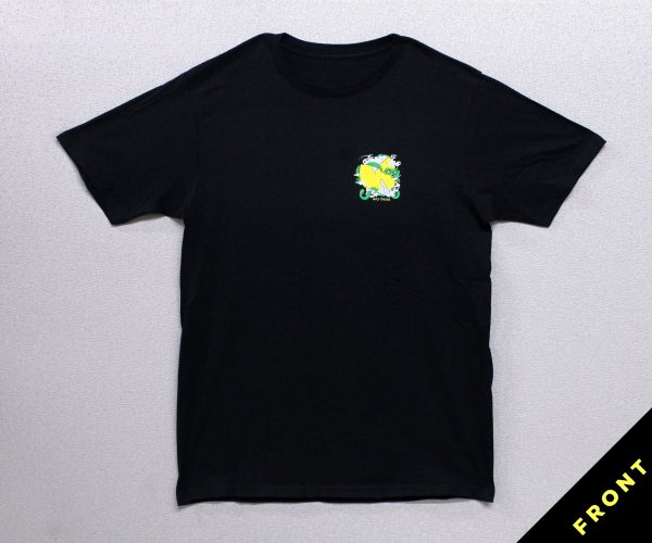 Wu-Tang Green Dragon Front and Back - Black