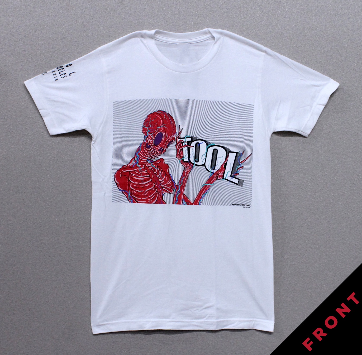 Tool - Skeleton Logo Front \u0026 Back 