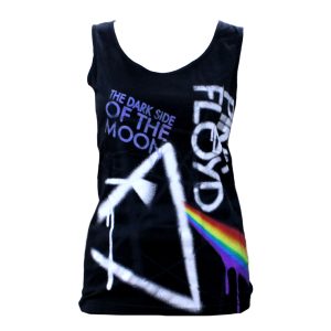 Pink Floyd Dark Side Sprayed Womens Tank