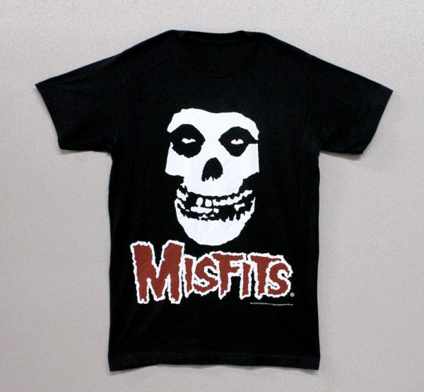 Misfits Skull Red Logo Below