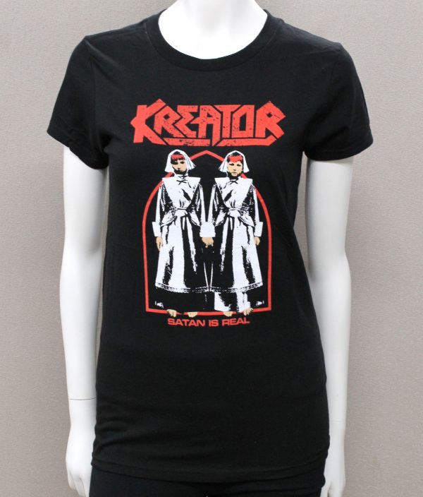 kreator satan is real t shirt