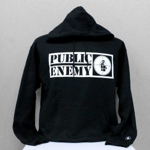 Public Enemy Logo Hoodie - Black