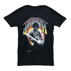 Jimi Hendrix Colour Distressed - Black