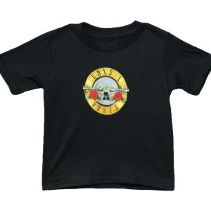 Guns N Roses Classic Logo Toddler Tee-Black
