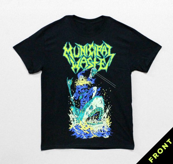 Municipal Waste Glow Shark - Black