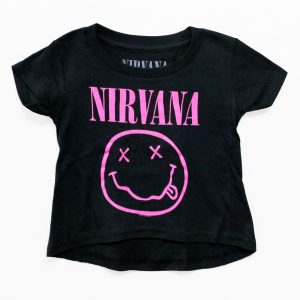 Nirvana Pink Smiley Face Baby Wear