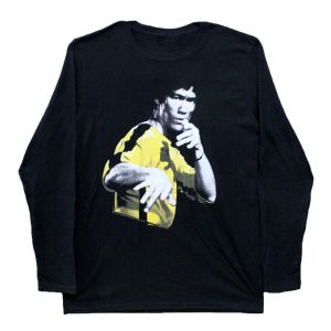 Bruce Lee Hooowah Longsleeve - Black