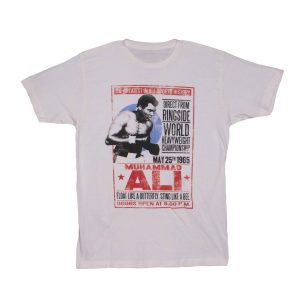 Muhammad Ali 1965 Poster - Natural White