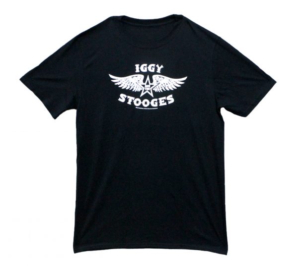 Iggy and the Stooges Logo - Black - Vancouver Rock Shop