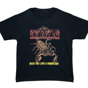Scorpions Rock You Like a Hurricane Youth - Black