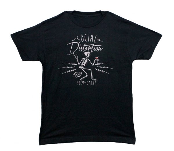 Social Distortion Electric Skelly - Black