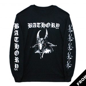 Bathory Goat Cover Longsleeve - Black