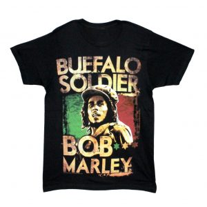 Bob Marley Buffalo Soldier - Black