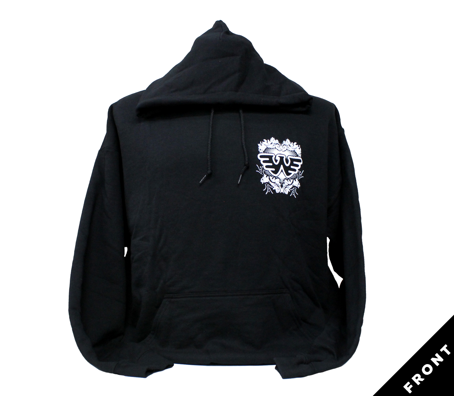 Waylon Jennings Emblem Pullover Hoodie - Black - Vancouver Rock Shop