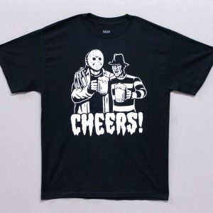 Freddy VS Jason Cheers B&W-Blk