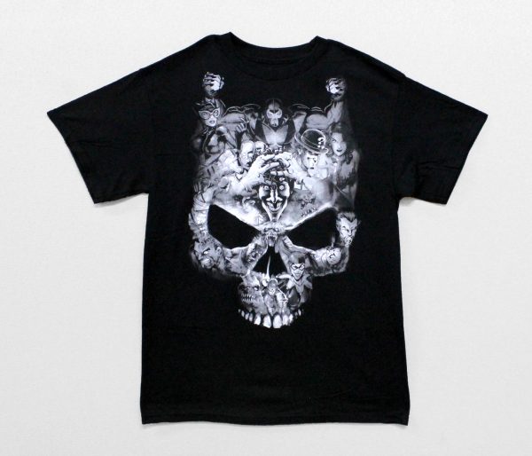 Batman Villains Skull - Black