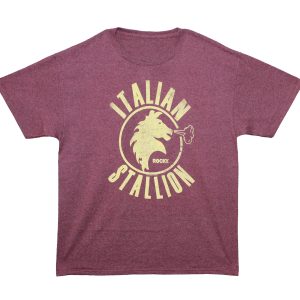 Rocky Italian Stallion - Maroon Heather
