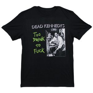 Dead Kennedys Too Drunk - Black