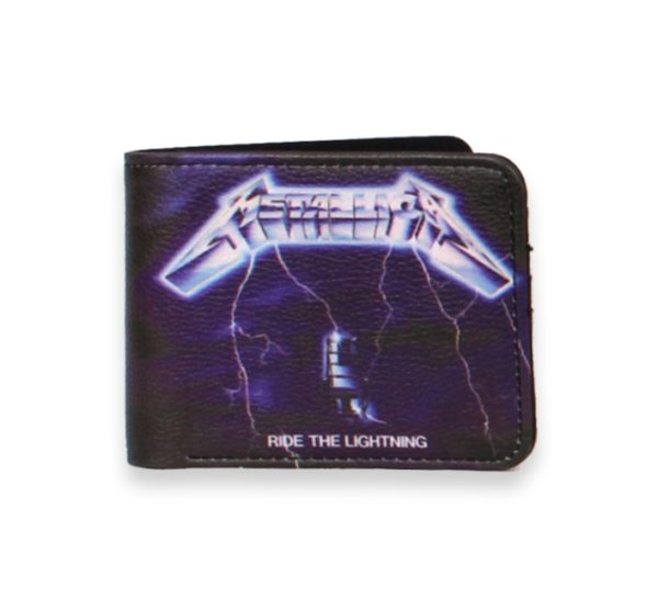 Metallica Ride The Lightning Flip Wallet