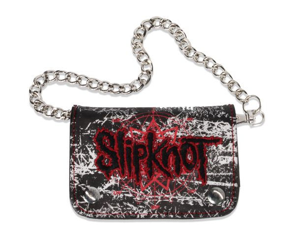 Slipknot Star Pattern Chain Wallet