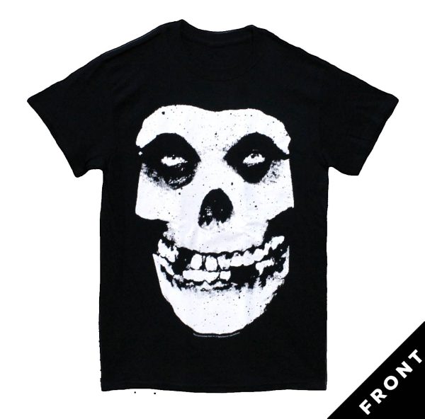 Misfits Classic Skull Back Logo - Black