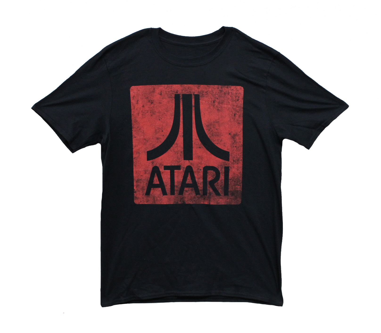 Atari Distressed Icon Logo - Black - Vancouver Rock Shop