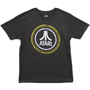 Atari Vintage Logo - Dark Heather Grey