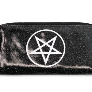 Motley Crue Pentagram Glitter Women's Wallet
