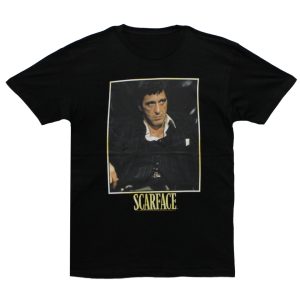Scarface Portrait - Black