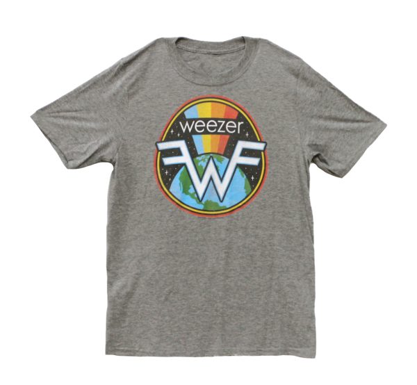 Weezer Space Rainbow - Heather Grey