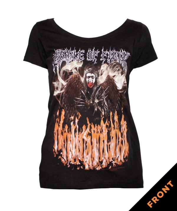 Cradle of Filth Angel of Death Women's T-Shirt - BLK