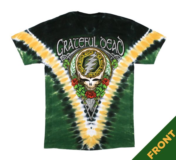 Grateful Dead Shamrock - Tye-Dye